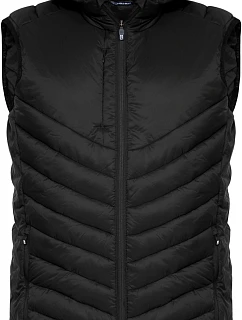 Cutter & Buck Mount Adams Vest Men Pánska prešívaná vesta 68.1482 čierna