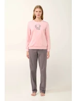 Vamp - Súprava pyžama a fleecovej vesty s potlačou psa 21499 - Vamp Vamp - Súprava pyžama a fleecovej vesty s potlačou psa 21499 - Vamp