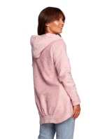 Dámsky sveter s kapucňou B249 - BE