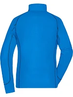 Daiber JN 596 Dámska štruktúrovaná fleecová bunda 02.0596 aqua/navy Daiber JN 596 Dámska štruktúrovaná fleecová bunda 02.0596 aqua/navy