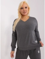 Blúzka RV BZ 9259.97 tmavosivá