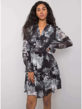 Šaty TW SK BI 1029.76 sivé čierne