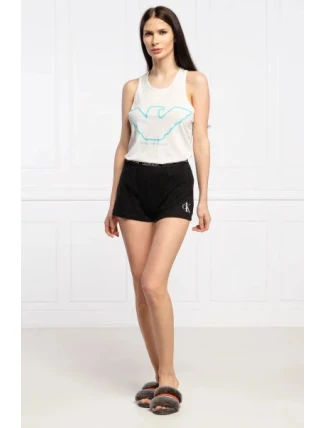 Dámska nočná košeľa 164335 0P255 00110 biela - Emporio Armani