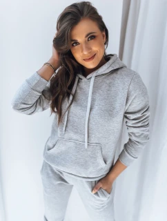 Dámska mikina BASIC sivá FashionStreet BY0155z