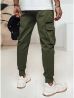 FashionStreet zelené pánske nohavice UX4471