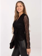 Blúzka MI BZ 92405.67 čierna Blúzka MI BZ 92405.67 čierna