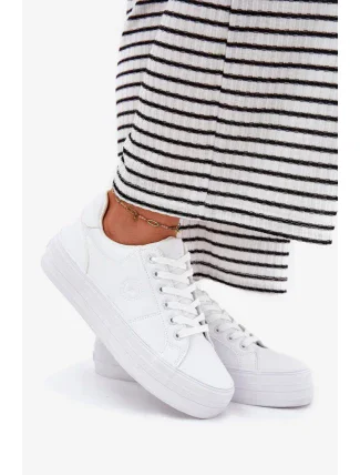 Tenisky na platforme model 212729 Vykročte štýlovo Tenisky na platforme model 212729 Vykročte štýlovo