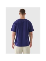 Oversize jednofarebné unisex tričko 4F 4FRAW24TTSHU2672-31S