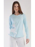 Dámske pyžamo dlhé Jeleň Dámske pyžamo dlhé Jeleň