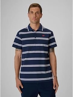 Pánske polo tričko s klasickým strihom 4F 4FRSS26TPTSM0898-31S