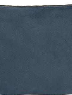BagBase BG 715 Sametová toaletná taška 52.0715 blue topaz