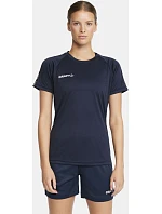 Craft Teamwear Squad Go Contrast Jersey W Dámske kontrastné športové tričko 82.2726 biele Craft Teamwear Squad Go Contrast Jersey W Dámske kontrastné športové tričko 82.2726 biele