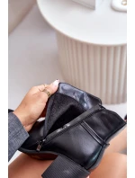 Botki Damskie Na Obcasie Słupku Ocieplane Z Paskiem Czarne Zinithia