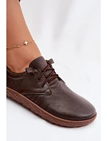 Dámske kožené topánky Zazoo 10189 Chocolate Dámske kožené topánky Zazoo 10189 Chocolate