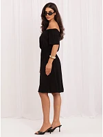 Šaty D73761M30244B1, čierne Šaty D73761M30244B1, čierne