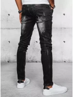 Pánske sivé džínsové nohavice FashionStreet UX3942