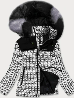 Dámska prechodná športová bunda biela (xw806)