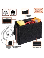 Prepravný kufor ORGANISER 29X15X30cm BLACK + DECKER