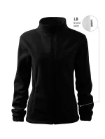 Dámska fleecová bunda čierna 01 (značka)
