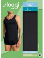 sloggi pánske tielko EVER Ease - BLACK - SLOGGI BLACK - SLOGGI