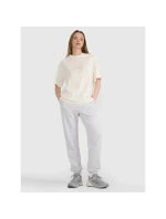 Dámske tričko oversize s potlačou 4F 4FRSS25TTSHF2791-11S