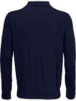 NEOBLU Pánsky polopruhový sveter Stefan 24.3986 tmavomodrý NEOBLU Pánsky polopruhový sveter Stefan 24.3986 tmavomodrý