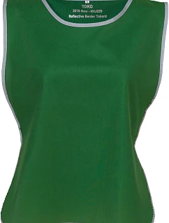 Yoko HVJ 259 Hi-Vis tabard 79.J259, záchranárska zelená