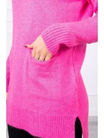 Stojanový sveter ružový