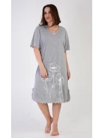 Dámska nočná košeľa s krátkym rukávom Leona