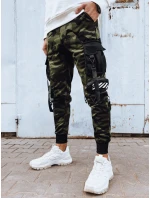 Pánske bojové nohavice zelené FashionStreet UX4201
