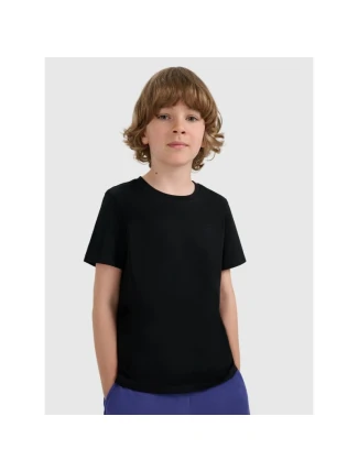 Chlapčenské jednofarebné tričko 4F 4FJRMM00TTSHM3254-20S