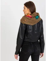 Tunelový šál AT KM TS06.32P tmavo lila