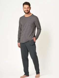 Pánske pyžamo Key MNS 303 B24 dĺžka/r M-2XL