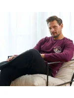 Pánske pyžamo 7139 víno plus - Doctornap