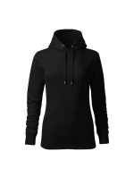 Malfini Cape Free W mikina s kapucňou MLI-F1401 black Malfini Cape Free W mikina s kapucňou MLI-F1401 black