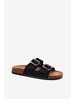 Dámské Pantolety Černé S Remínky Lee Cooper LCW-26-35-4450L