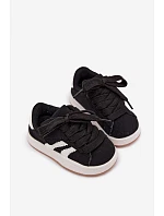Detské športové tenisky na suchý zips z umelej kože Black Zoya Detské športové tenisky na suchý zips z umelej kože Black Zoya