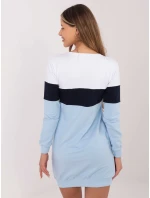 Dámske šaty RV SK 5869.04 biele a modré Dámske šaty RV SK 5869.04 biele a modré