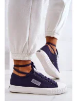 Classic Women's Sneakers BIG STAR JJ274494 Navy Blue Classic Women's Sneakers BIG STAR JJ274494 Navy Blue
