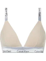 Podprsenka Bralette QF6132E - VJS - Béžová - Calvin Klein Podprsenka Bralette QF6132E - VJS - Béžová - Calvin Klein