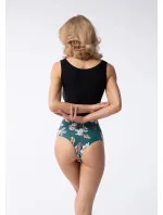 Dámske nohavičky Tea Rose Simple Brasil Maxi Green so vzorom - Julimex