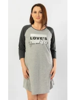 Dámska nočná košeľa s trojštvrťovými rukávmi Ty a ja