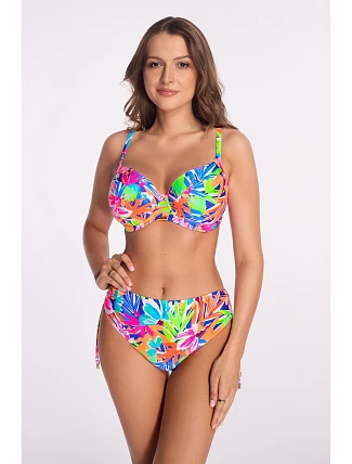 Ava SK 242 Maxi plavková podprsenka s plnými košíčkami Tropical Splash