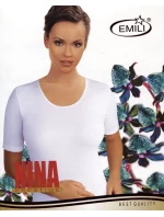 Dámske tričko Emili Nina S-XL biele Dámske tričko Emili Nina S-XL biele