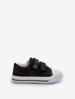 Detské tenisky na suchý zips Big Star NN374111 Black