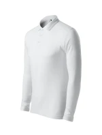 Polokošeľa Pique Polo LS biela