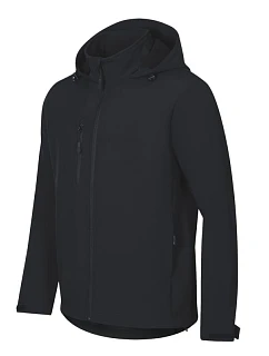 Pánska softshellová bunda Trail (ebony gray)