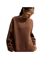 Dámska mikina Nike Studio Fleece, hnedá, IM8082, 259 Dámska mikina Nike Studio Fleece, hnedá, IM8082, 259