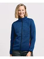 Promodoro 7705 Dámska pracovná pletená fleecová bunda 40.7705 heather grey