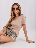 Tričko RV TS A1095.33 beige Tričko RV TS A1095.33 beige
